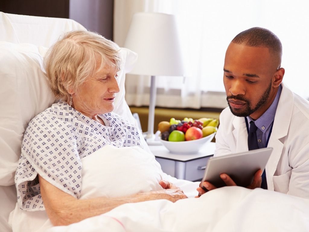 The interaction between doctor and patient