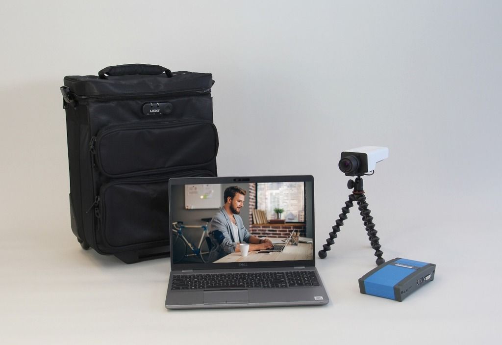 Portable usability lab UX setting