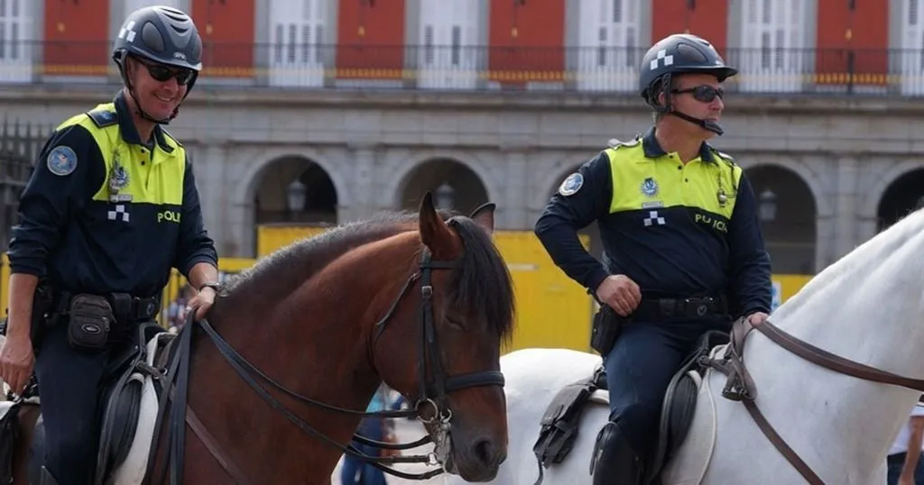 Behavioral tests to select police horses