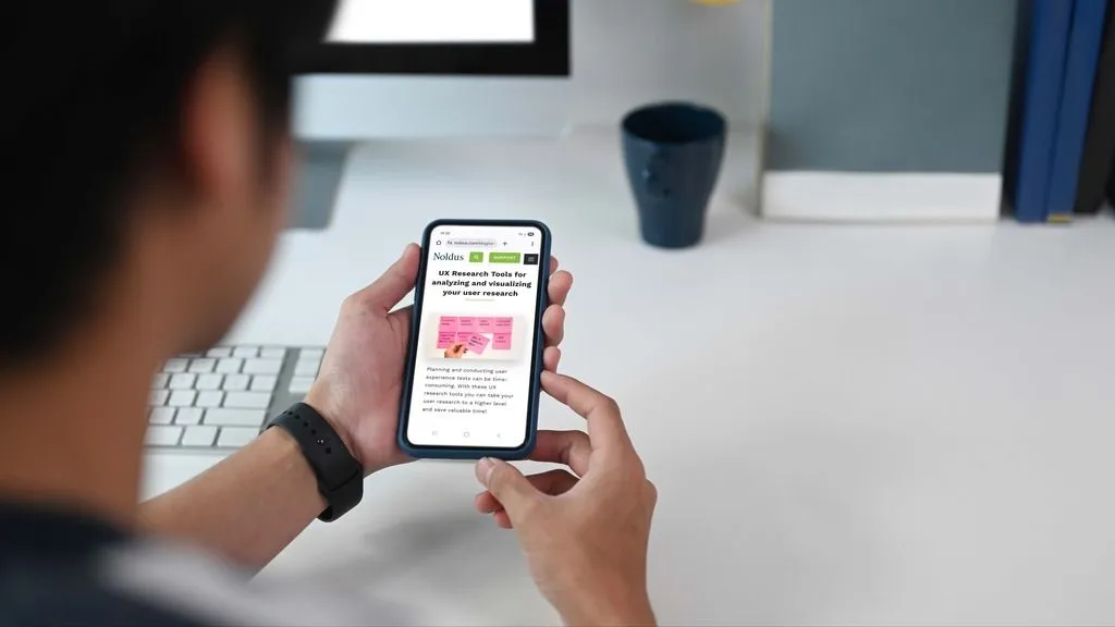 Behind the scenes of a usability test