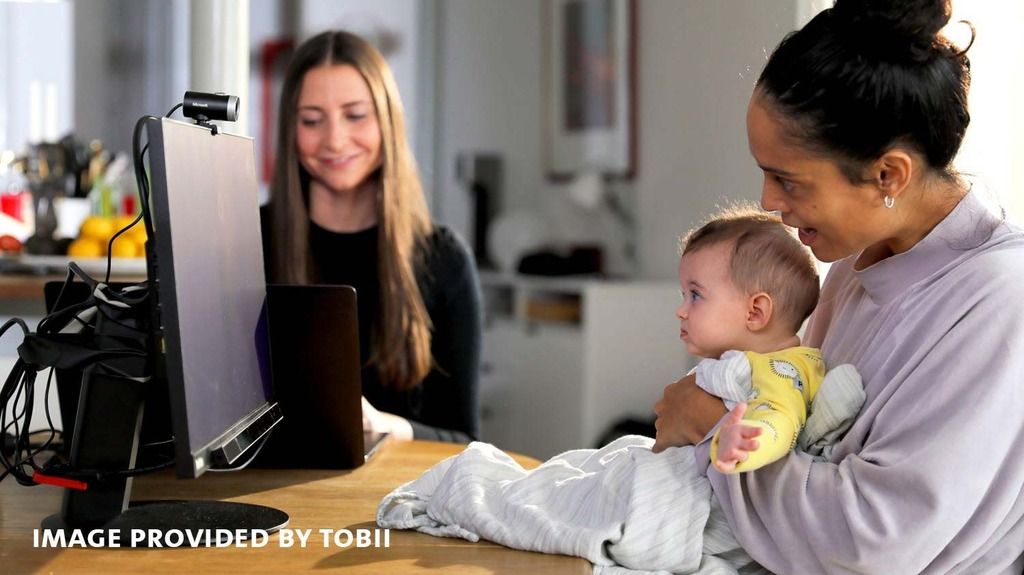 Using eye tracking while studying infant behavior