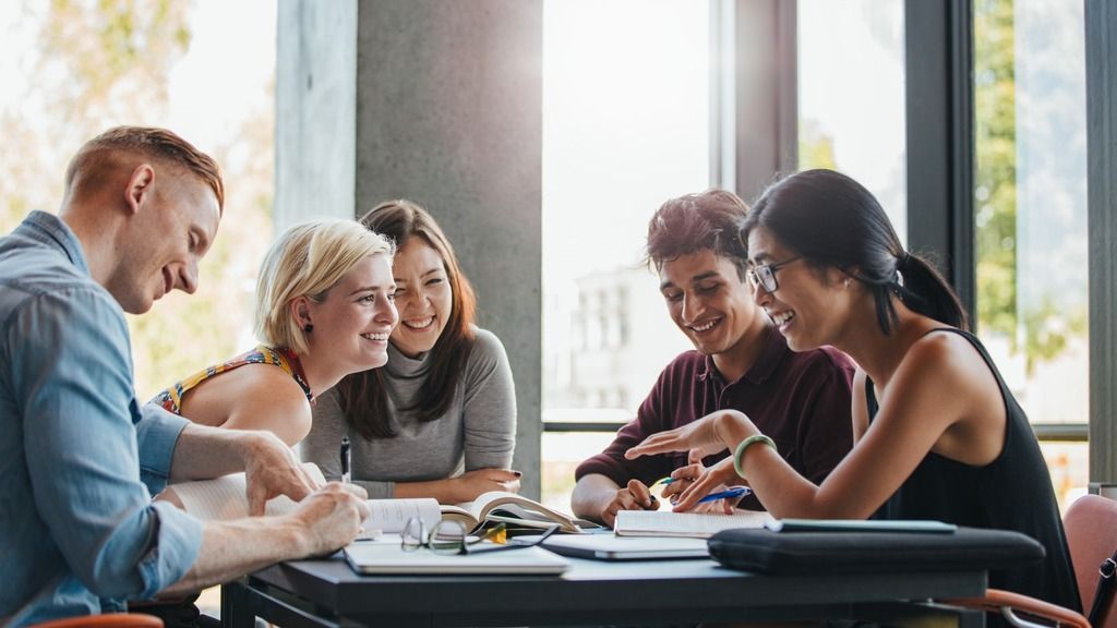 Work together on a project