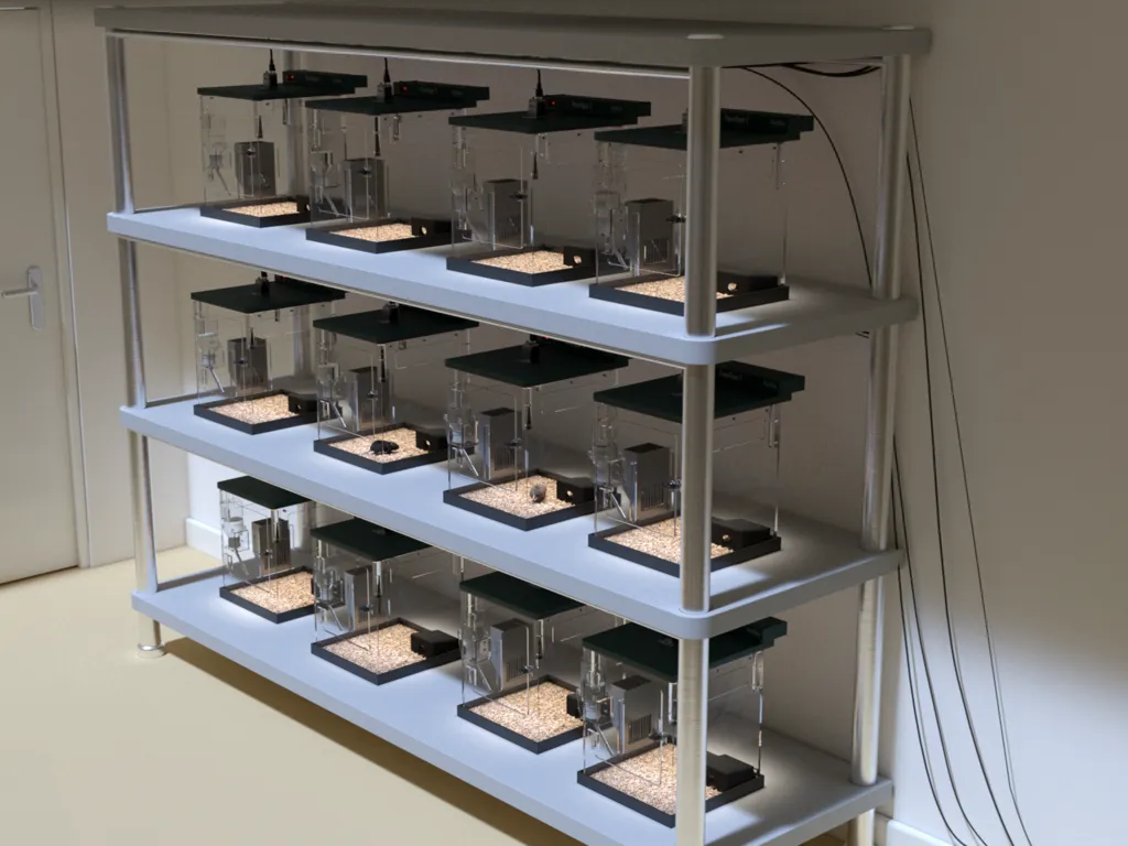 Animated rack of PhenoTypers