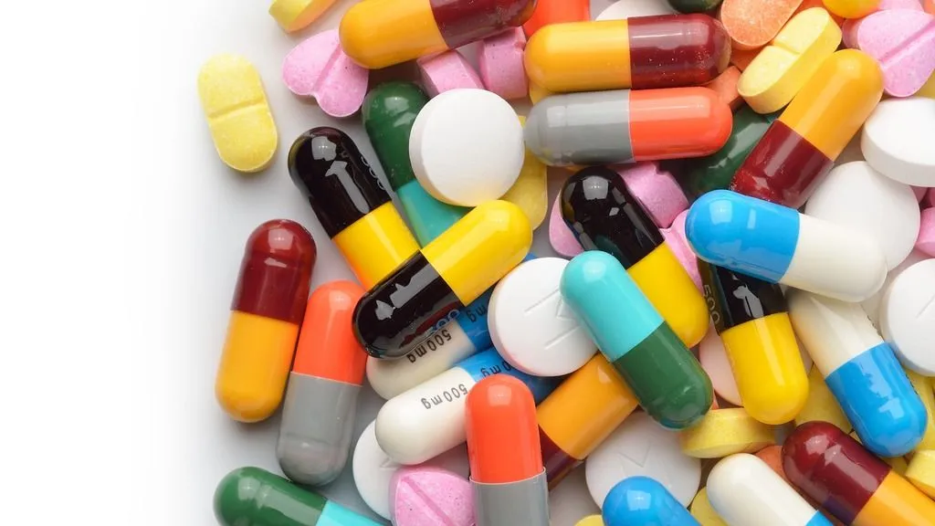 Pills colorful