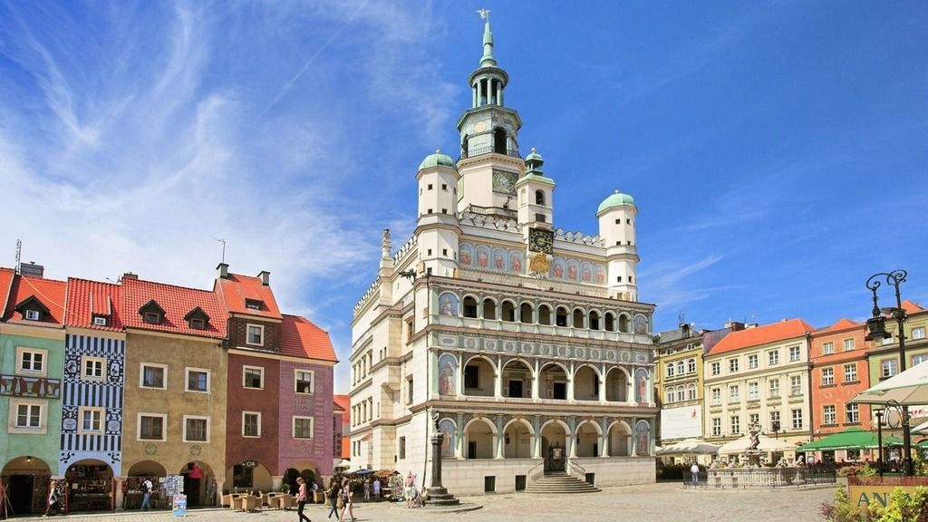 Poznan city street