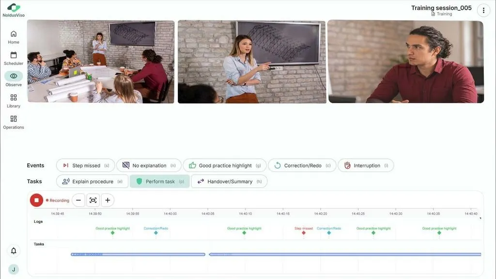 NoldusViso dashboard